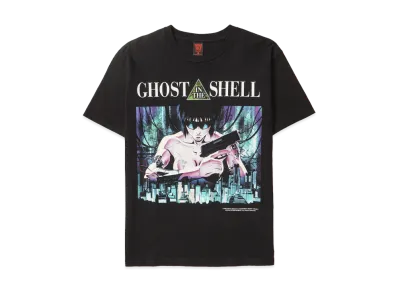 Geeks Rule x GHOST IN THE SHELL 15 Silkscreen Printing T Shirt Vol.01 "Motoko" "Black"