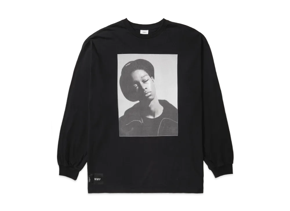 WTAPS x sacai Flock Print T-Shirt / SS / Cotton 