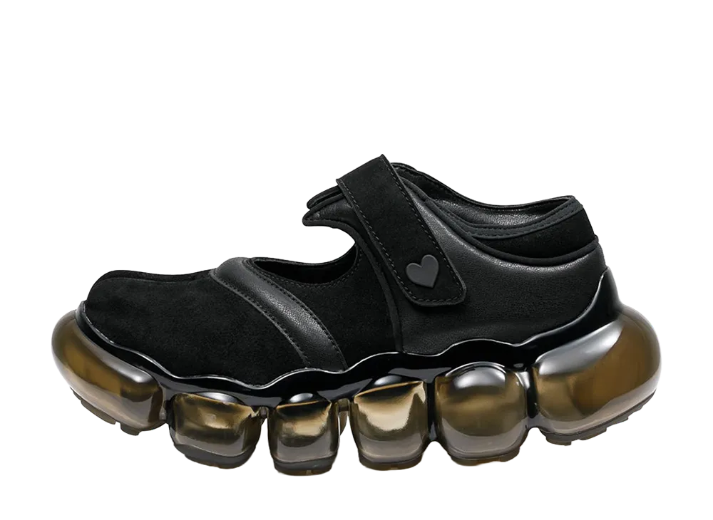 SCULPTURE × grounds Women's JEWELRY "Heartless Black"