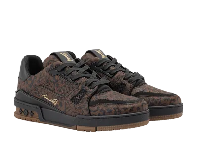 Louis Vuitton Women's LV Trainer Sneaker "Brown"