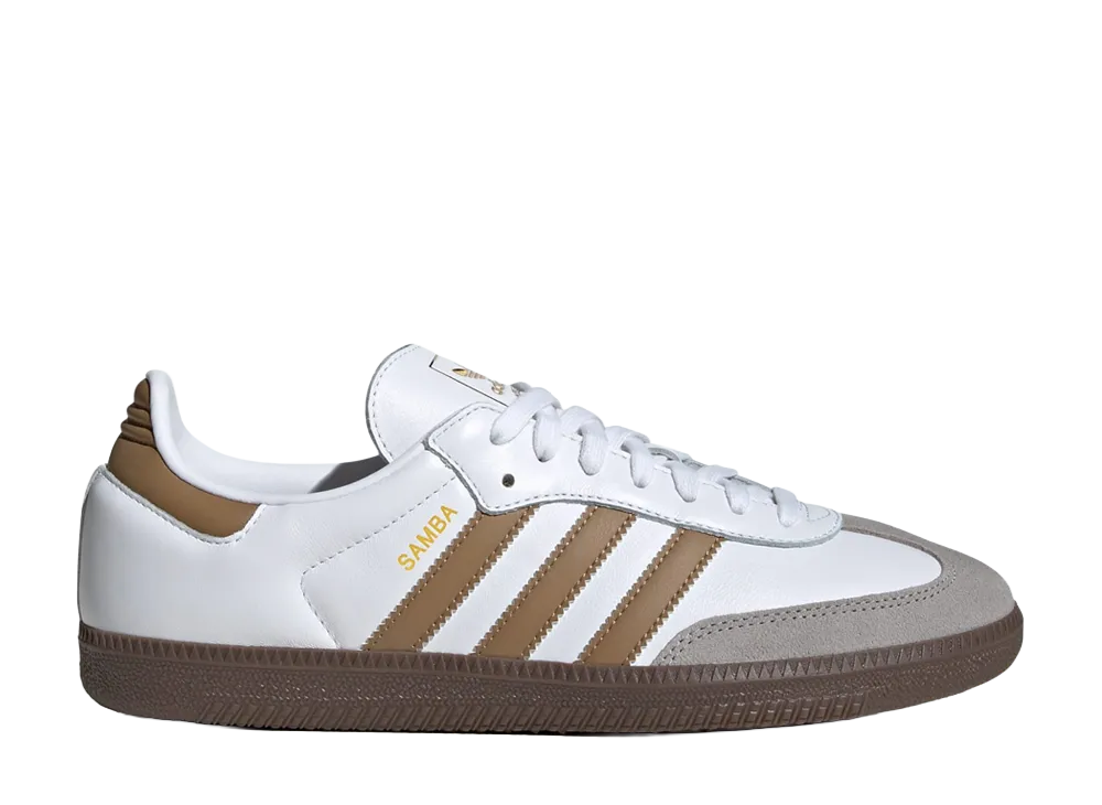 adidas Samba OG "Cloud White/Brown Desert"