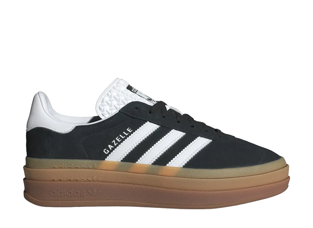 アディダス ウィメンズ ガゼル ボールド "コアブラック/クラウドホワイト"