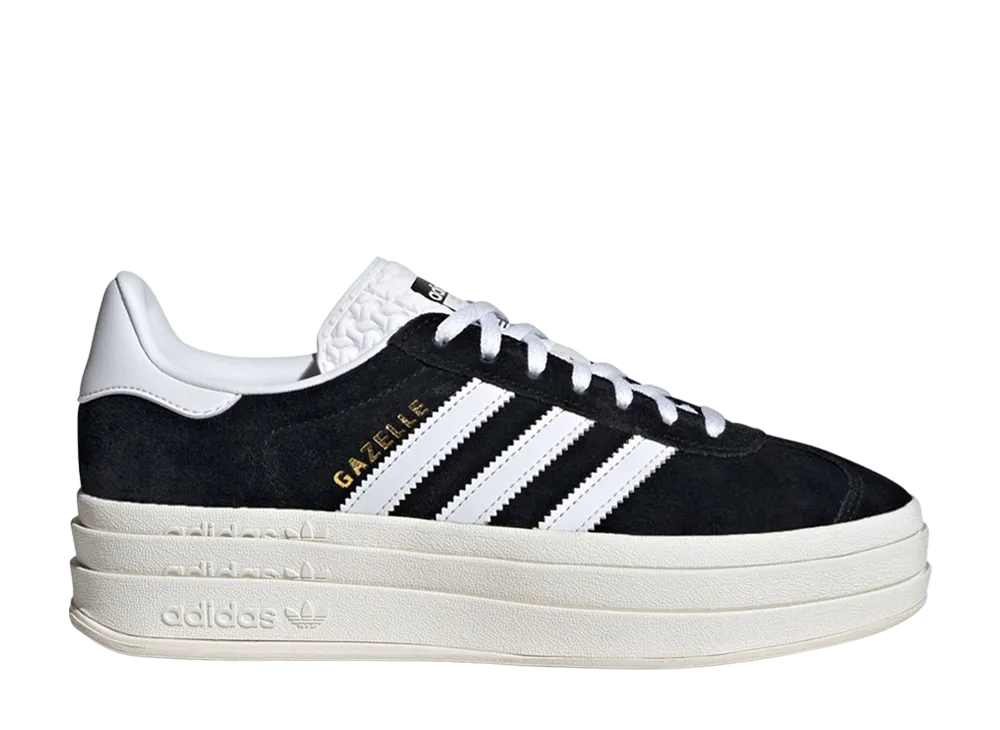 アディダス ウィメンズ ガゼル ボールド "ブラック/ホワイト"