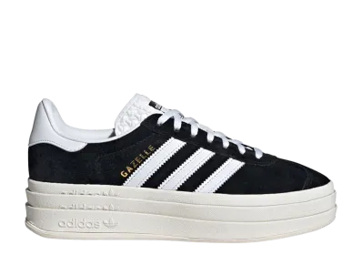 adidas Women's Gazelle Bold "Black/White"