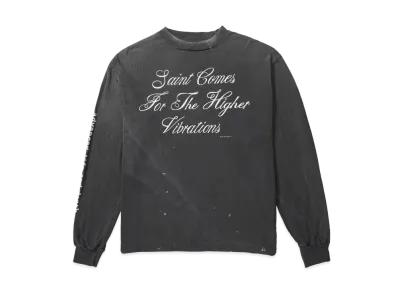 SAINT Mxxxxxx LS Tee Saint Comes "Black"