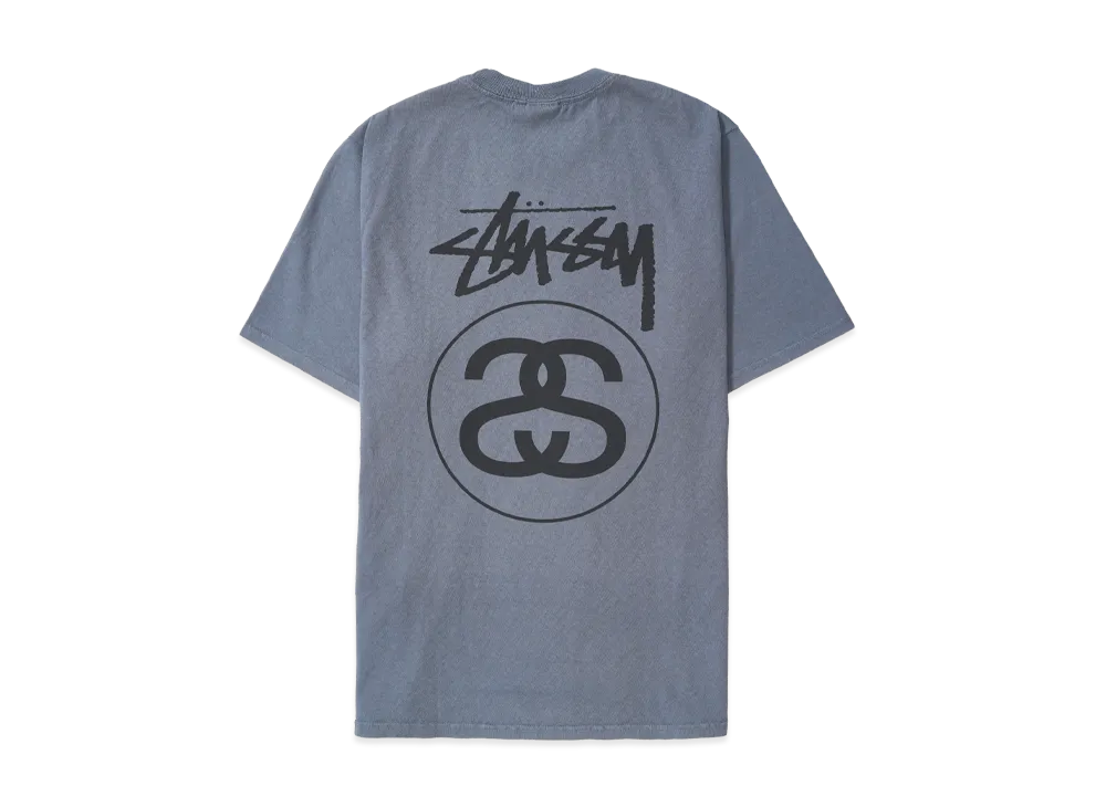 Stussy Stock Link Tee Pigment Dyed "Navy"