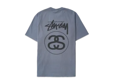 Stussy Stock Link Tee Pigment Dyed "Navy"