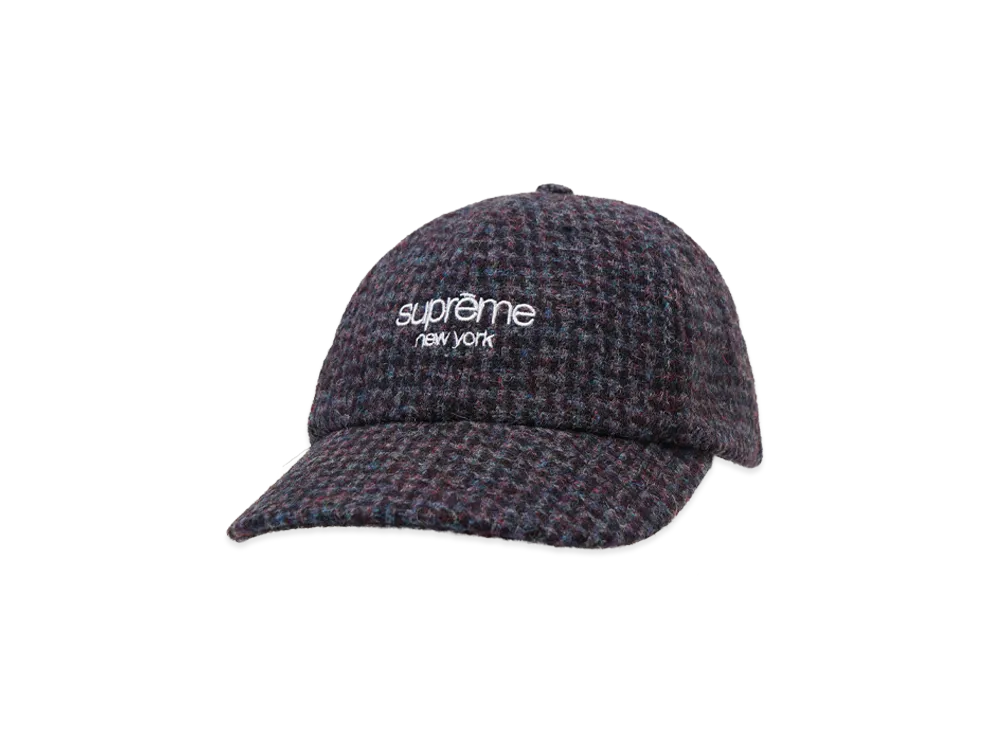 Supreme Harris Tweed 6-Panel "Dark Blue"