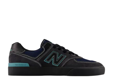 New Balance Numeric 574 Vulc "Faded Black/Faded Teal"