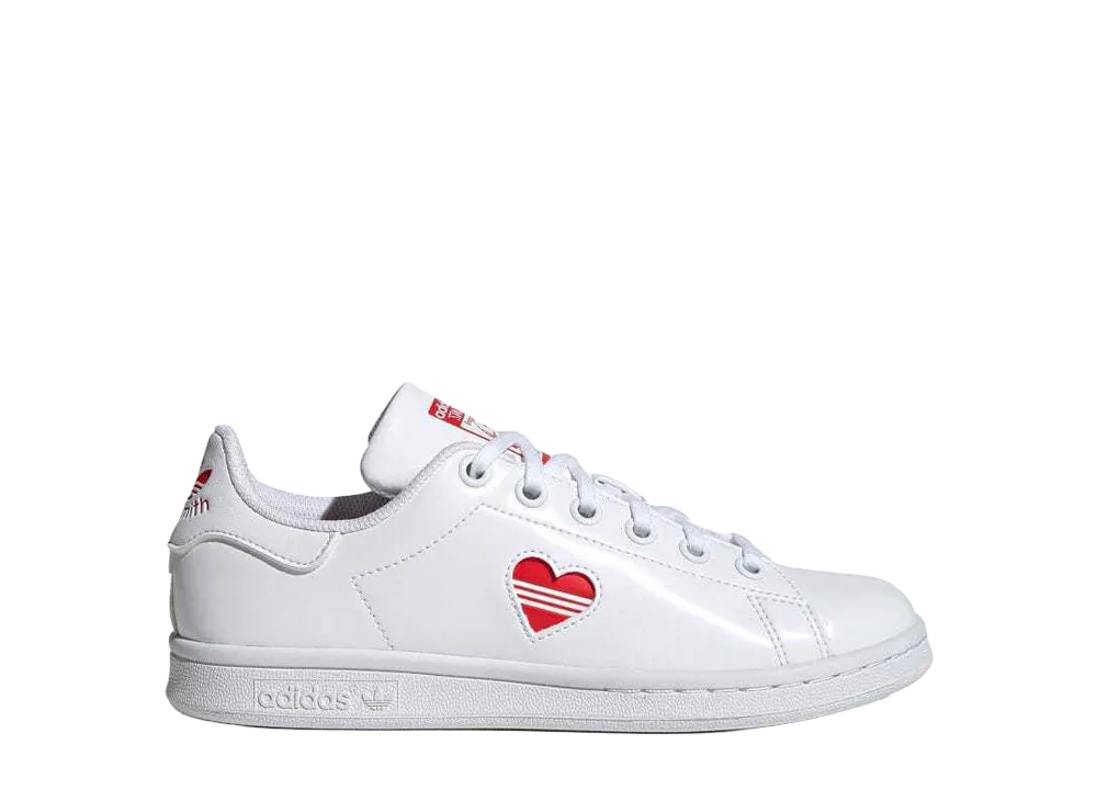 adidas GS Stan Smith Valentine's Day 2021 "White/Active Red"