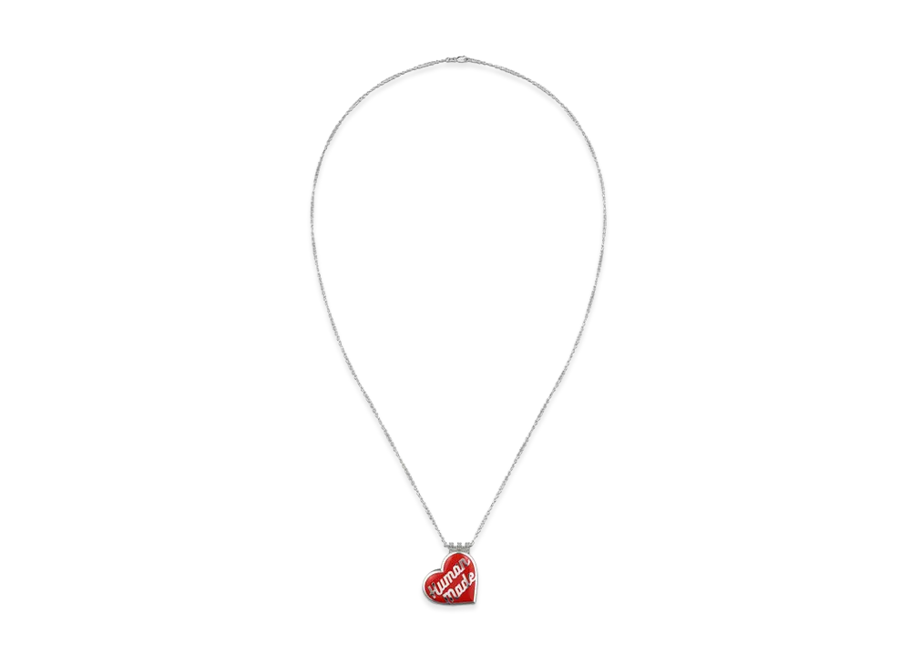 HUMAN MADE x Jacob & Co. Heart Pendant "Silver"