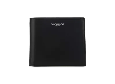Saint Laurent Leather Wallet "Black"