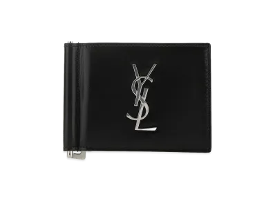 Saint Laurent Leather Card Holder "Black"