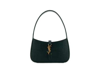 Saint Laurent Women's Bottle Green Leather Mini Le 5 A 7 Handbag "Green"