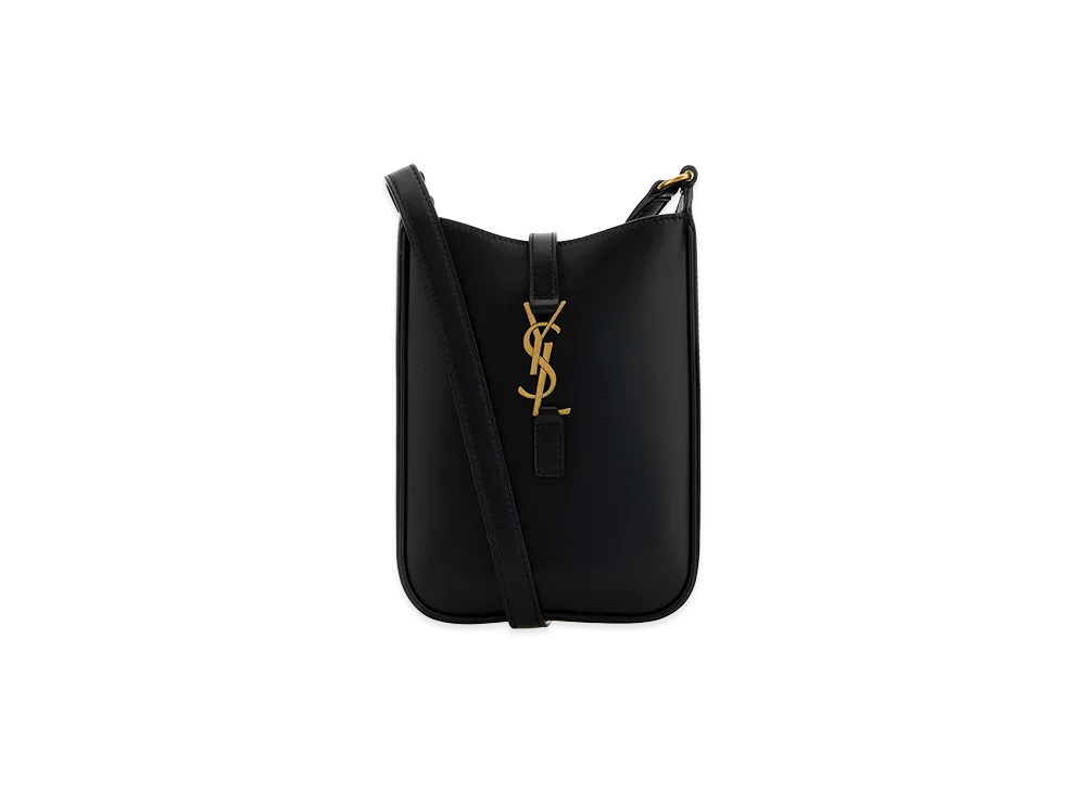 Saint Laurent Women's Leather Le 5 A 7 Crossbody Bag "Black"