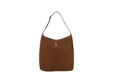 Saint Laurent Women's Caramel Leather Large Le 5 A 7 Shoulder Bag "Camel"