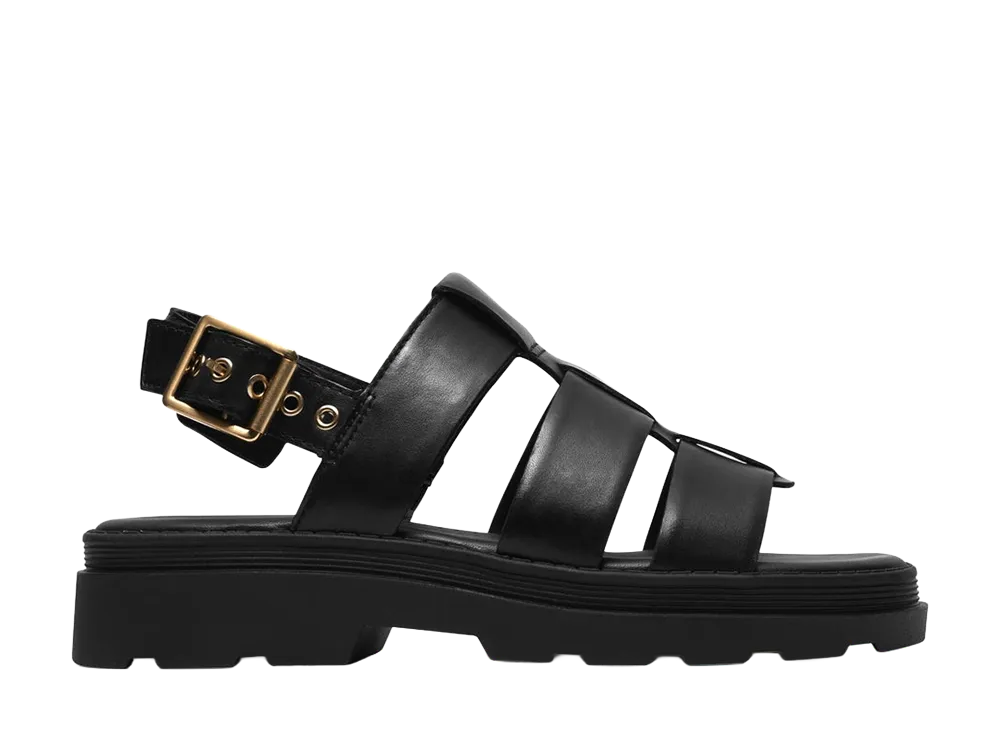 Clarks Women's Orinoco3 Strap "Black Leather"