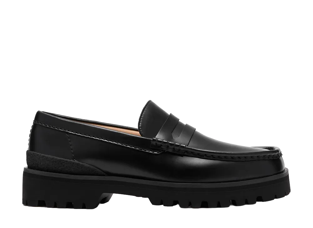 Clarks Yukoner Penny "Black Leather"