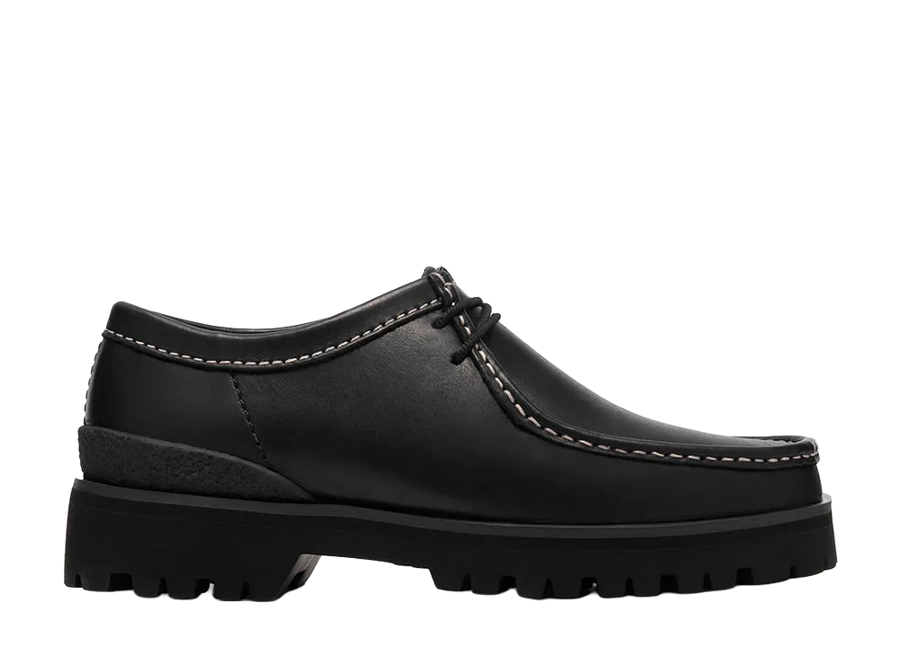 Clarks Walla Yukoner "Black Leather"