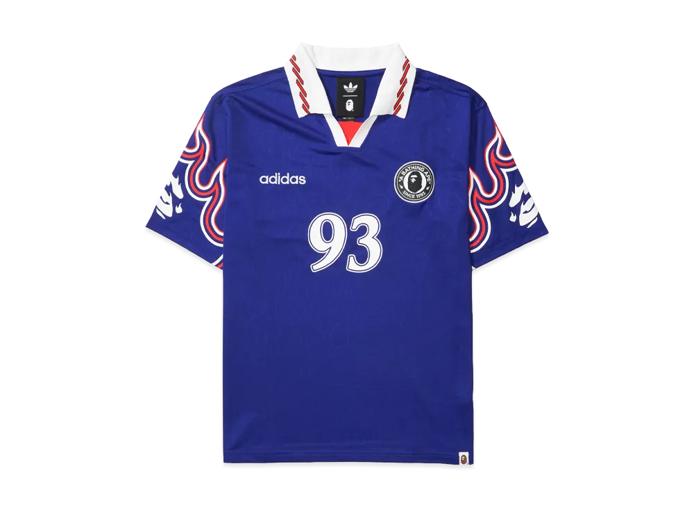 アベイシングエイプ x アディダス フレイムジャージー "ブルー"