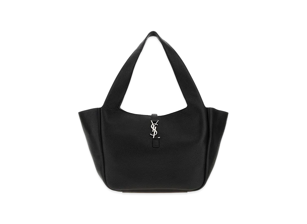 Saint Laurent Women's Leather Bea Shopping Bag "Black"