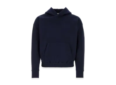 Saint Laurent Dark Blue Cotton Sweatshirt "Blue"