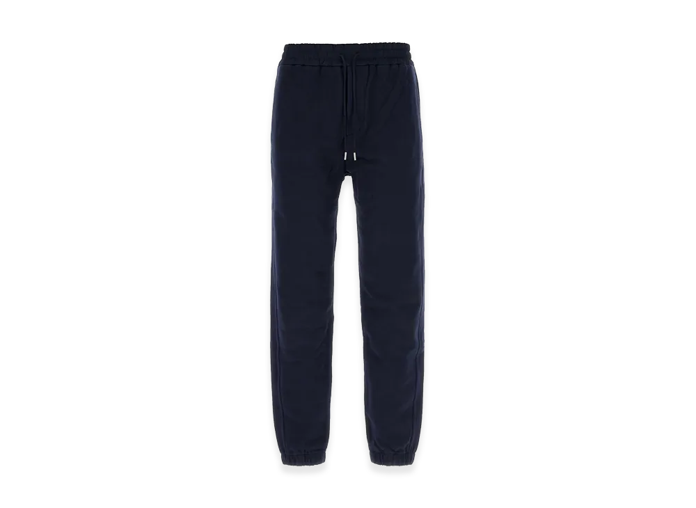 Saint Laurent Dark Blue Cotton Joggers "Blue"