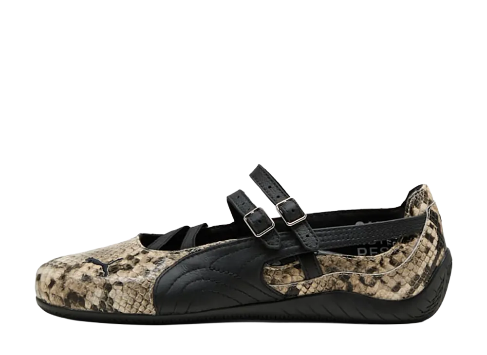 プーマ ウィメンズ スピードキャット バレエ スネーク "プーマブラック/ヴェイパーグレー"