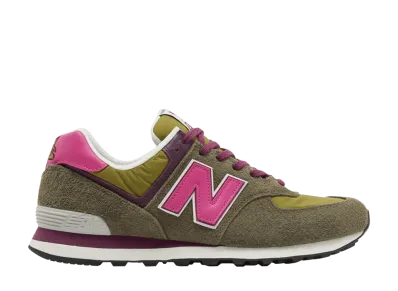 Stray Rats × New Balance 574 "Green/Pink'"