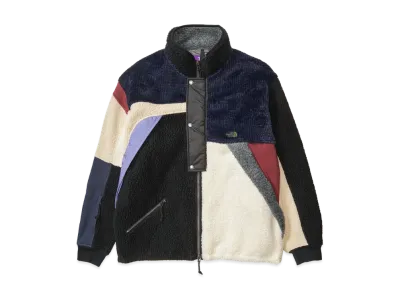 The North Face x nanamica RP Field Patchwork Fleece Jacket "Mix"