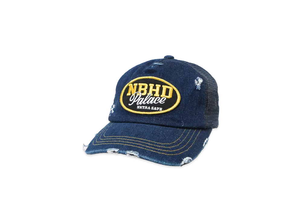 PALACE x NEIGHBORHOOD Mesh Trucker "Blue Denim"