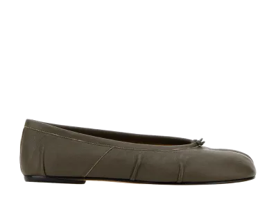 Maison Margiela Women's Tabi New Ballerina "Cold Brown"