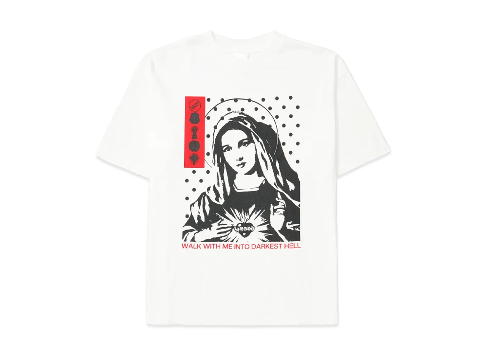 SAINT Mxxxxxx x Kosuke Kawamura KK SS Tee Maria "White"
