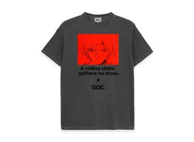 GDC x Neon Genesis Evangelion Kaworu Nagisa Tee "Charcoal"