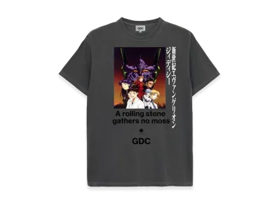 GDC x Neon Genesis Evangelion Main Visual Tee "Charcoal"
