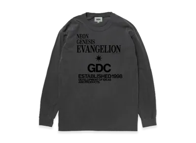 GDC x Neon Genesis Evangelion The Children Long Sleeve Tee "Charcoal"