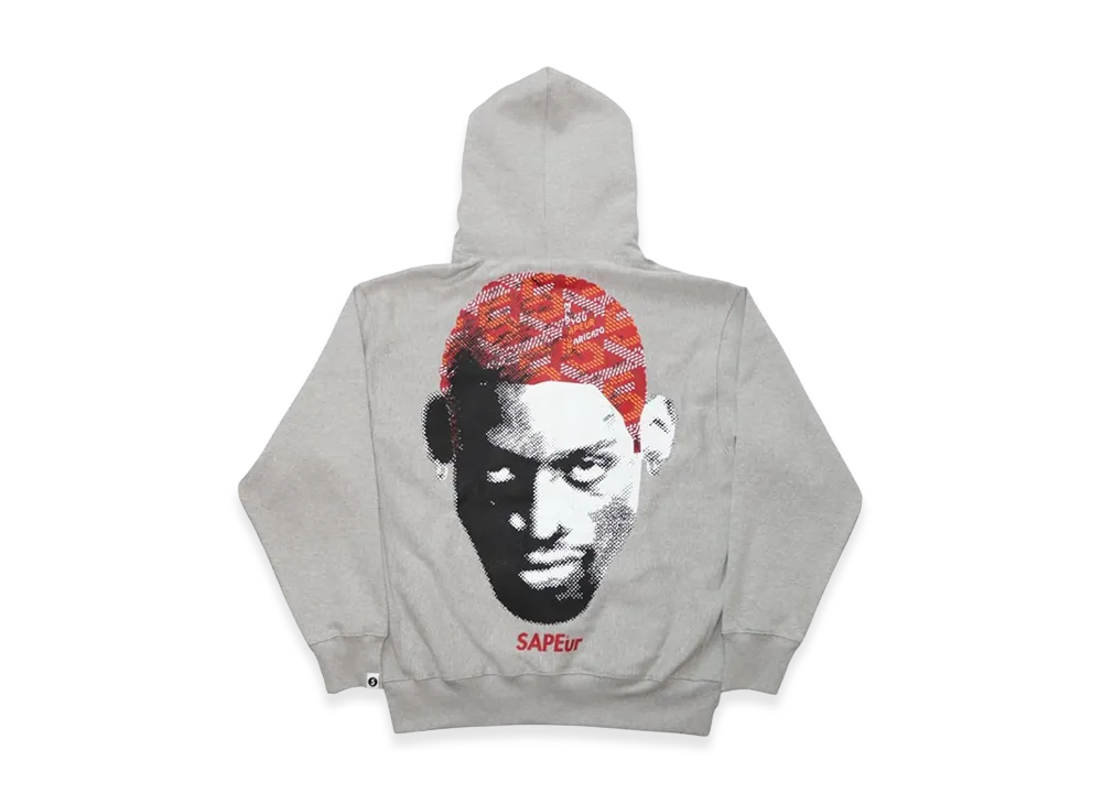 SAPEur Chess Head-Year Of The Horse- Hoodie "Gray"