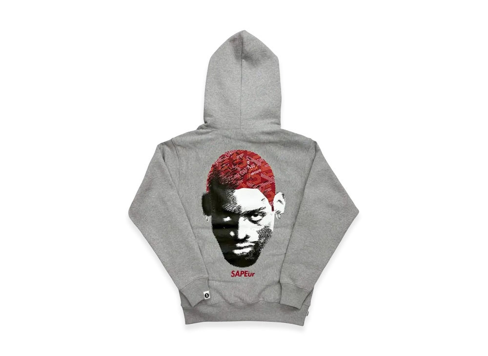 SAPEur Youth Chess Head-Year Of The Horse- Hoodie "Gray"