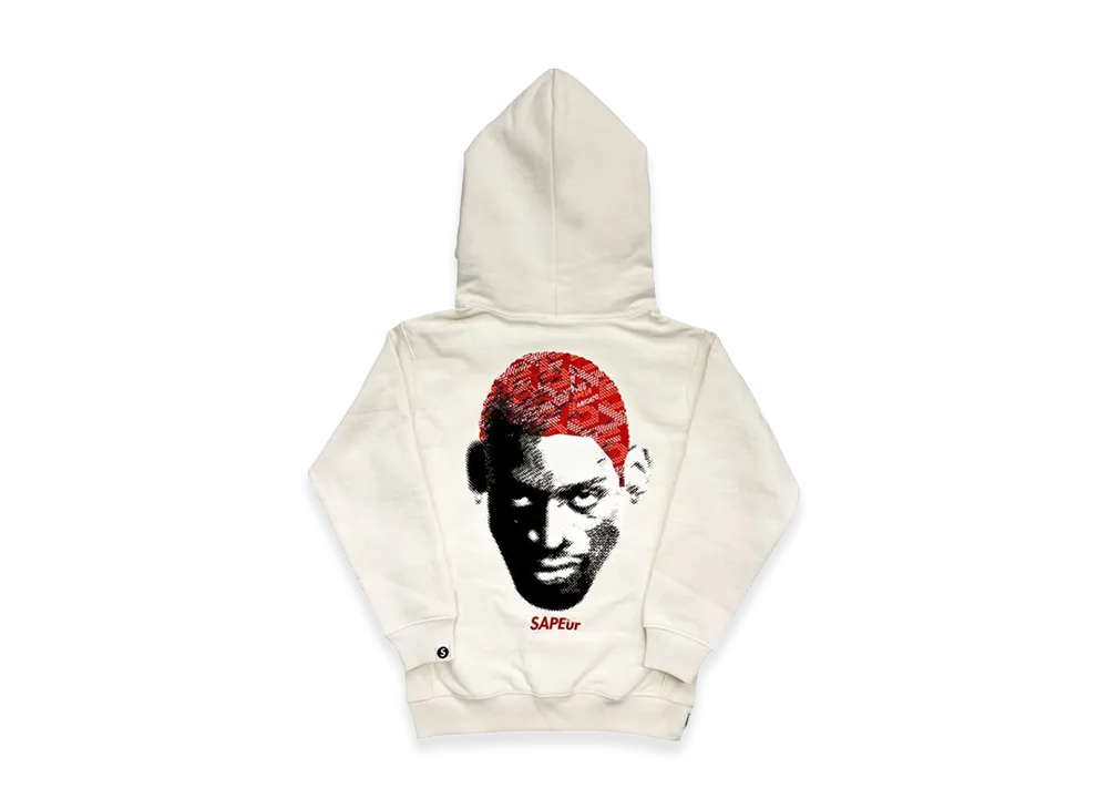 SAPEur Kid's Chess Head-Year Of The Horse- Hoodie "White"