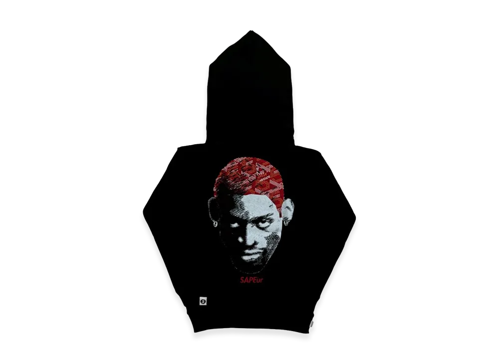 SAPEur Kid's Chess Head-Year Of The Horse- Hoodie "Black"