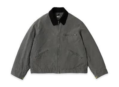 A.PRESSE Vintage Silk Cotton Detroit Jacket "Gray"