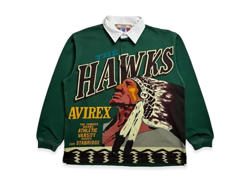 STABRIDGE x AVIREX Hawks Rugby Shirts STABRIDGE x AVIREX Hawks Rugby Shirts