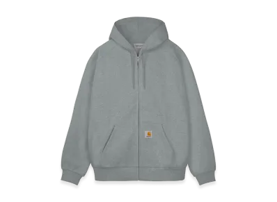 Carhartt WIP Hooded Square Label Jacket "Grey Heather"