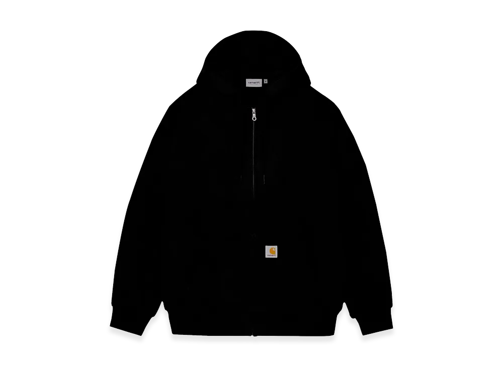 Carhartt WIP Hooded Square Label Jacket "Black"