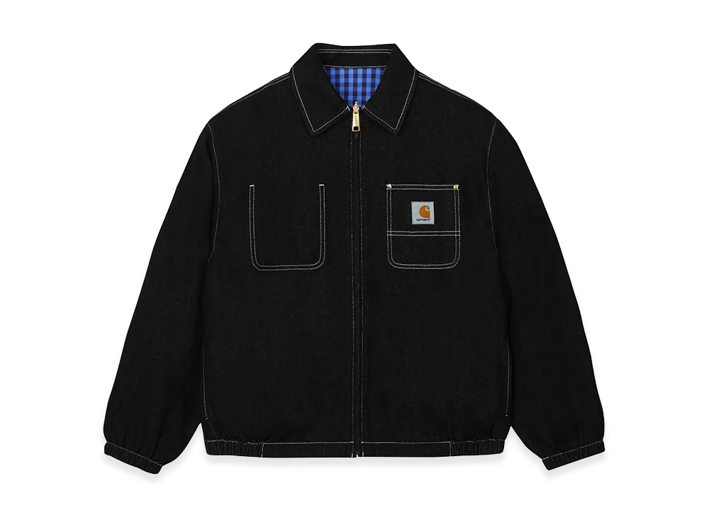 Carhartt WIP Edgar Jacket "Black(Rinsed)"