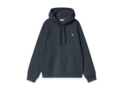 Carhartt WIP Hooded American Script Jacket "Deep Night"