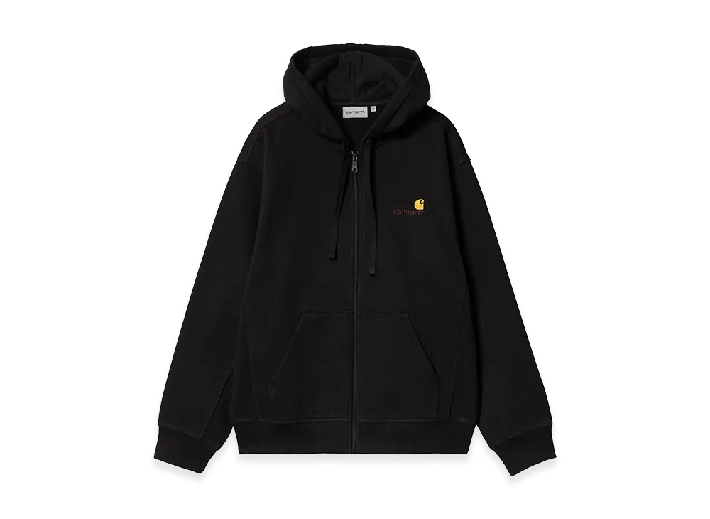 Carhartt WIP Hooded American Script Jacket "Black"