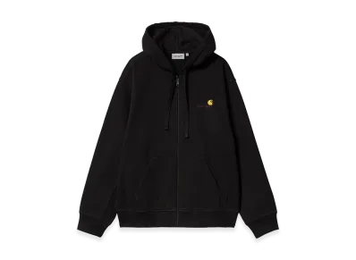 Carhartt WIP Hooded American Script Jacket "Black"