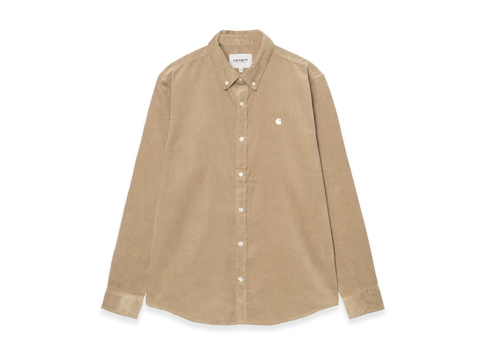 Carhartt WIP L/S Madison Fine Cord Shirt "Iroko/Wax"