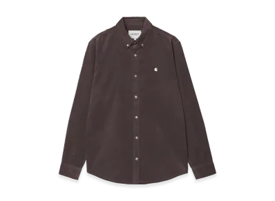 Carhartt WIP L/S Madison Fine Cord Shirt "Shale/Wax"